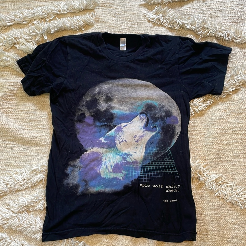 American Apparel Epic Wolf Shirt